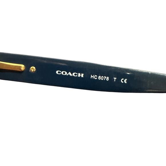 Coach HC6078 Eyeglasses Frames Teal Confetti 52-16-135 Women - Picture 7 of 16